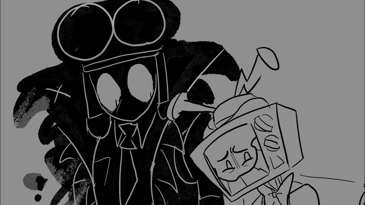 Haunted AU (SMG4 animatic) (FLASH TW)