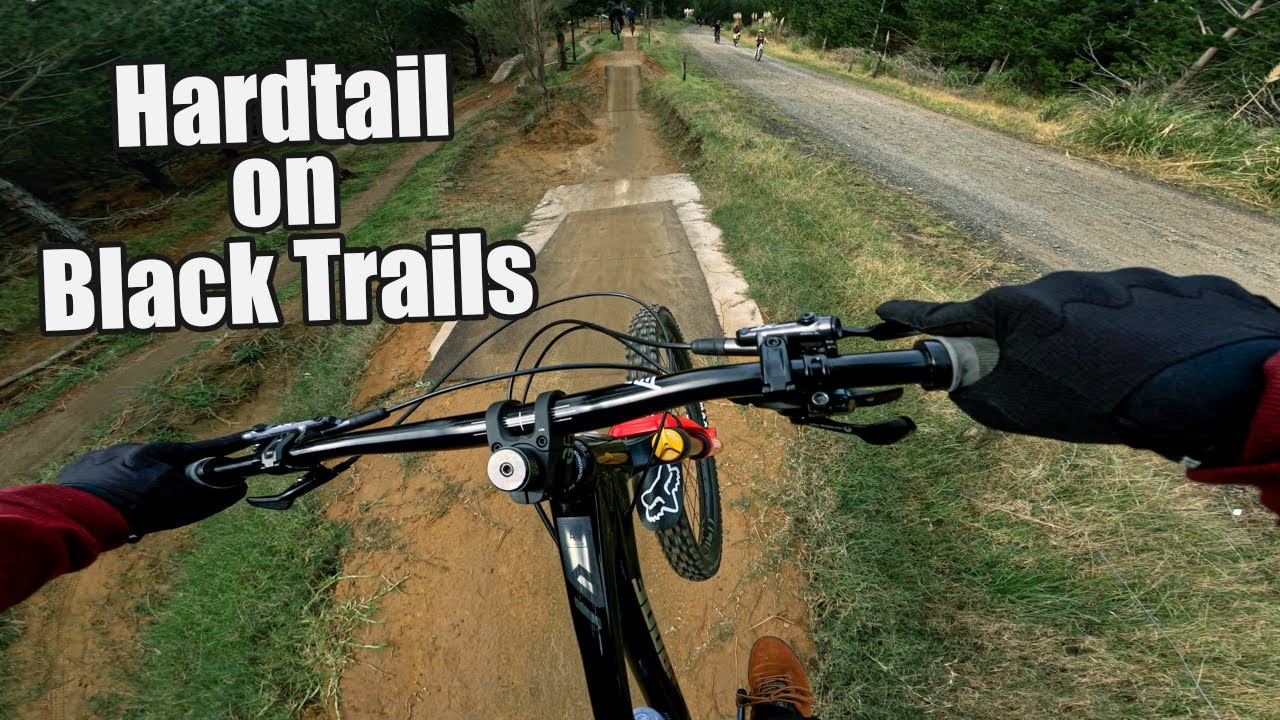 BLACK TRAILS YOU CAN RIDE ON A HARDTAIL | NUKEPROOF SCOUT 2023