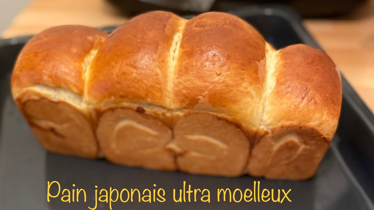 Recette du PAIN japonais ultra MOELLEUX  rapide et facile à réaliser !!
