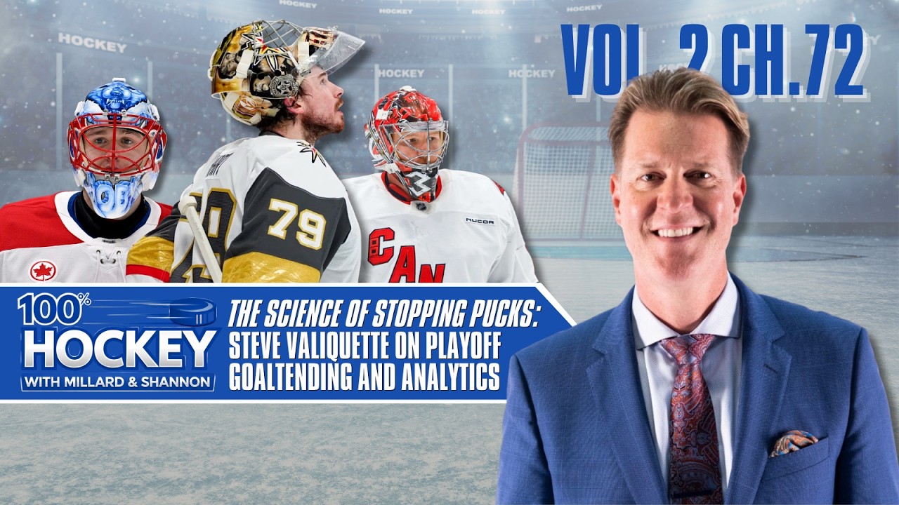 The Science of Stopping Pucks: Steve Valiquette on Playoff Goaltending and Analytics