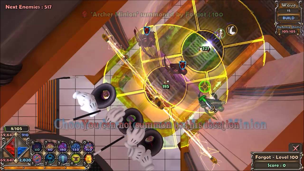 Dungeon Defenders Moonbase (NMHCMM Survival) Build