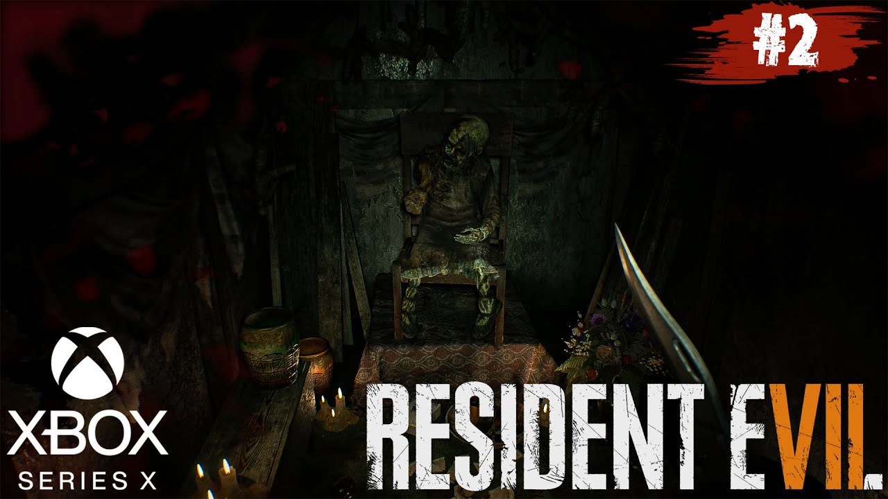 ВЫЖИВАНИЕ в СЕМЕЙНОМ АДУ | Resident Evil 7 прохождение #2 | Xbox Series X | 4K 60FPS