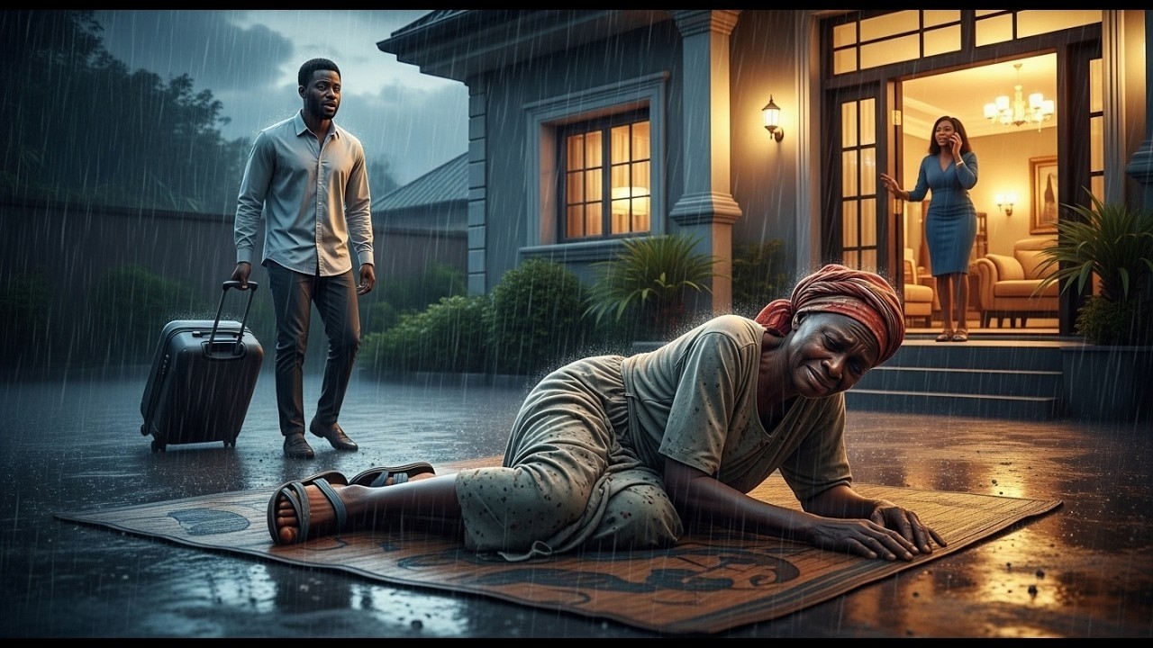 Sone revient d'Am&eacute;rique - Ce qu'il voit &agrave; la porte lui brise le c&oelig;ur.