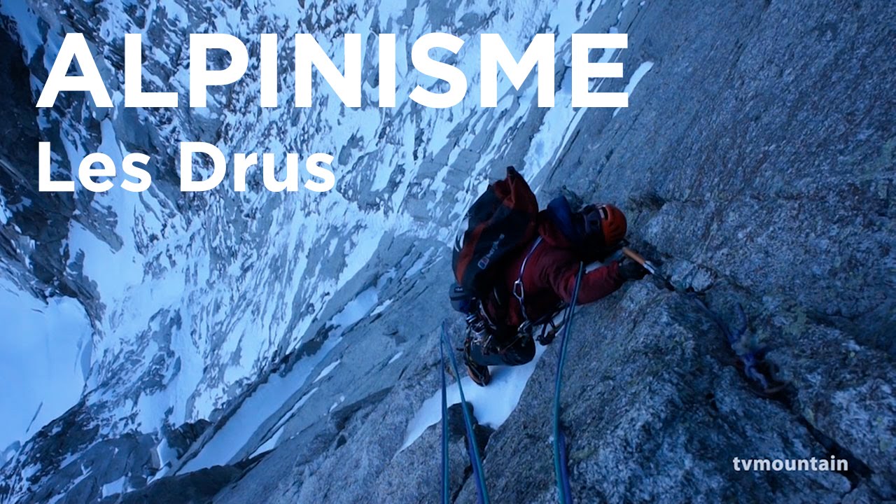 Couloir Nord des Drus Aiguille du Petit Dru Chamonix Mont-Blanc massif alpinisme montagne