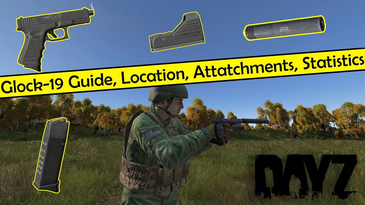 Dayz: Glock / Mlock91 Guide, Location, Attatchments, Statistics #WeaponWednesday