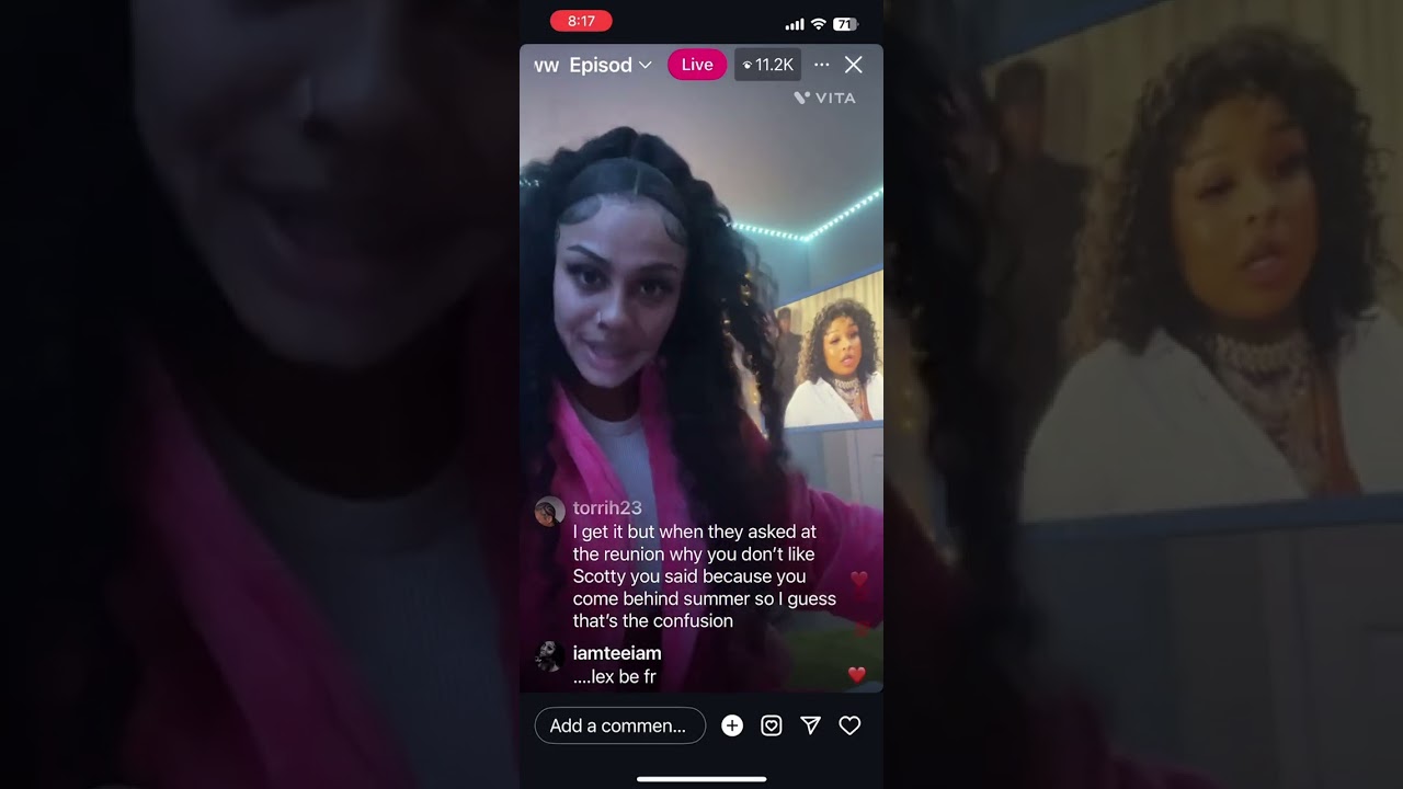 Big Lex  live  STREAM PART 2 talks #chriseanrock #baddies #summer 