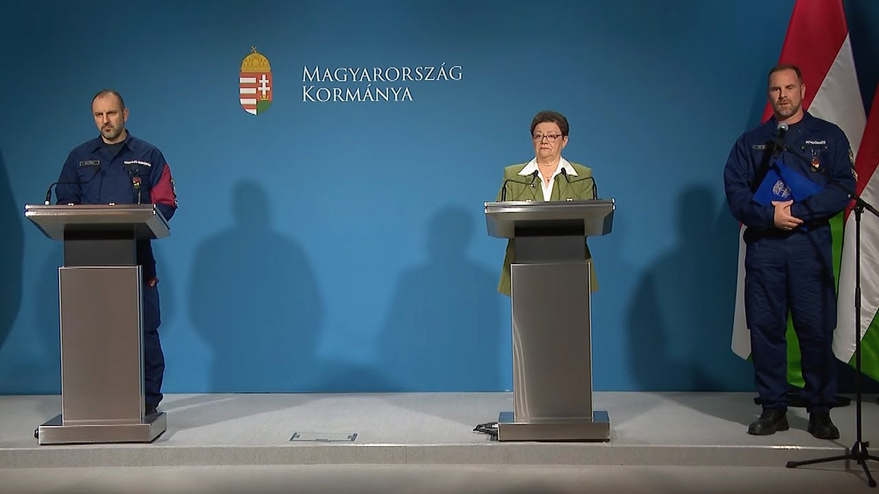 Az operatív törzs sajtótájékoztatója (2020. október 6.)