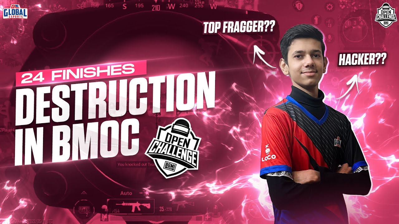 24 Kills in BMOC ROUND 4 🔥🤯 | GE HACKING ??? | GE NakuL | Team Global Esports