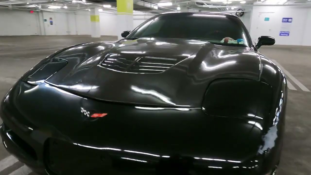 2004 C5 Corvette with 2024 C8 Corvette Trident Wheels