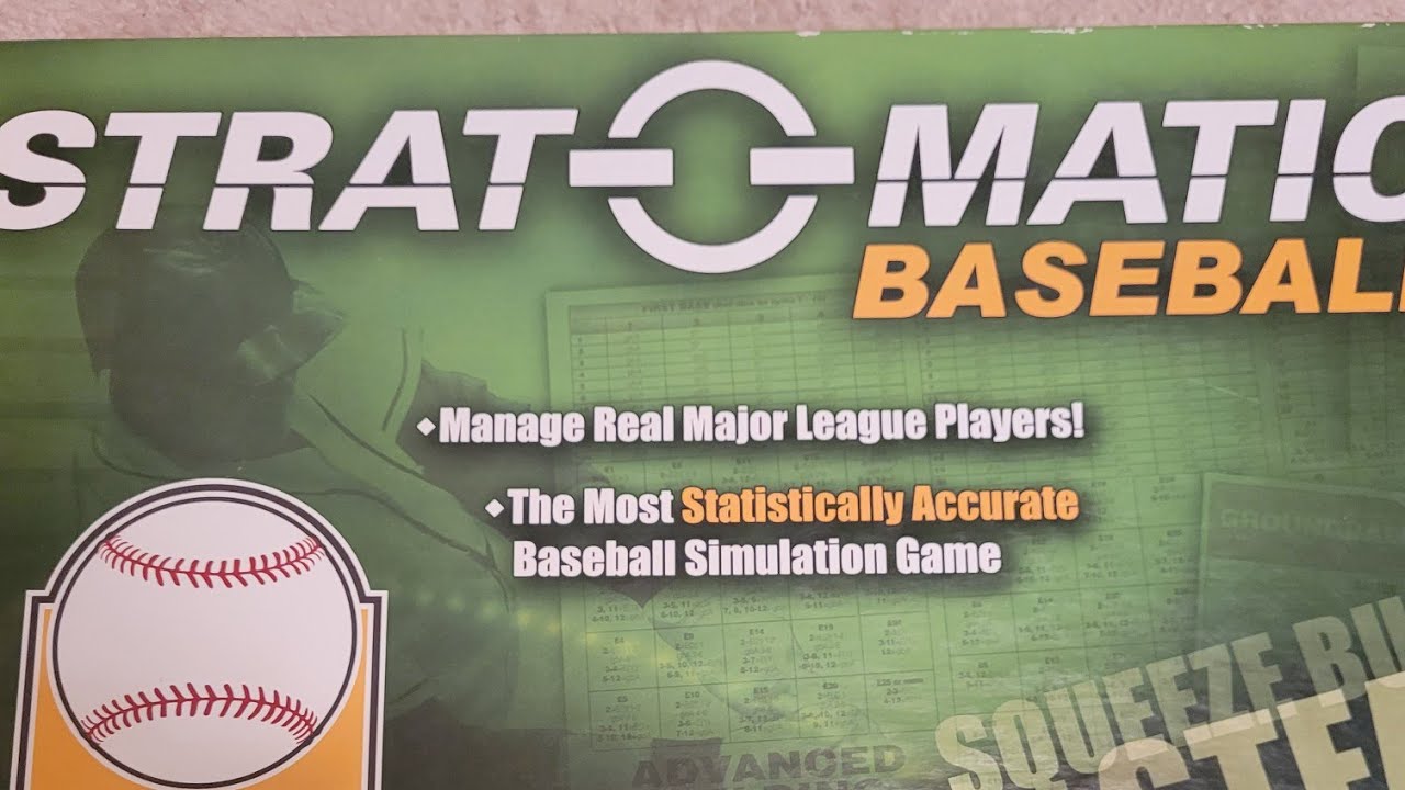 Strat-O-Matic Super Advanced Playthrough #2