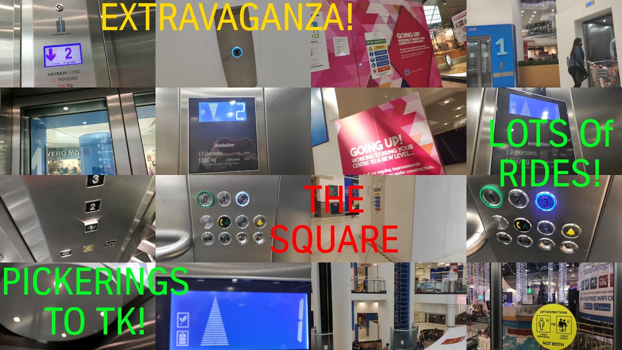 The Square Tallaght's glass lifts: Replacement from Pickerings to ThyssenKrupp | Xmas 2020 Part 2