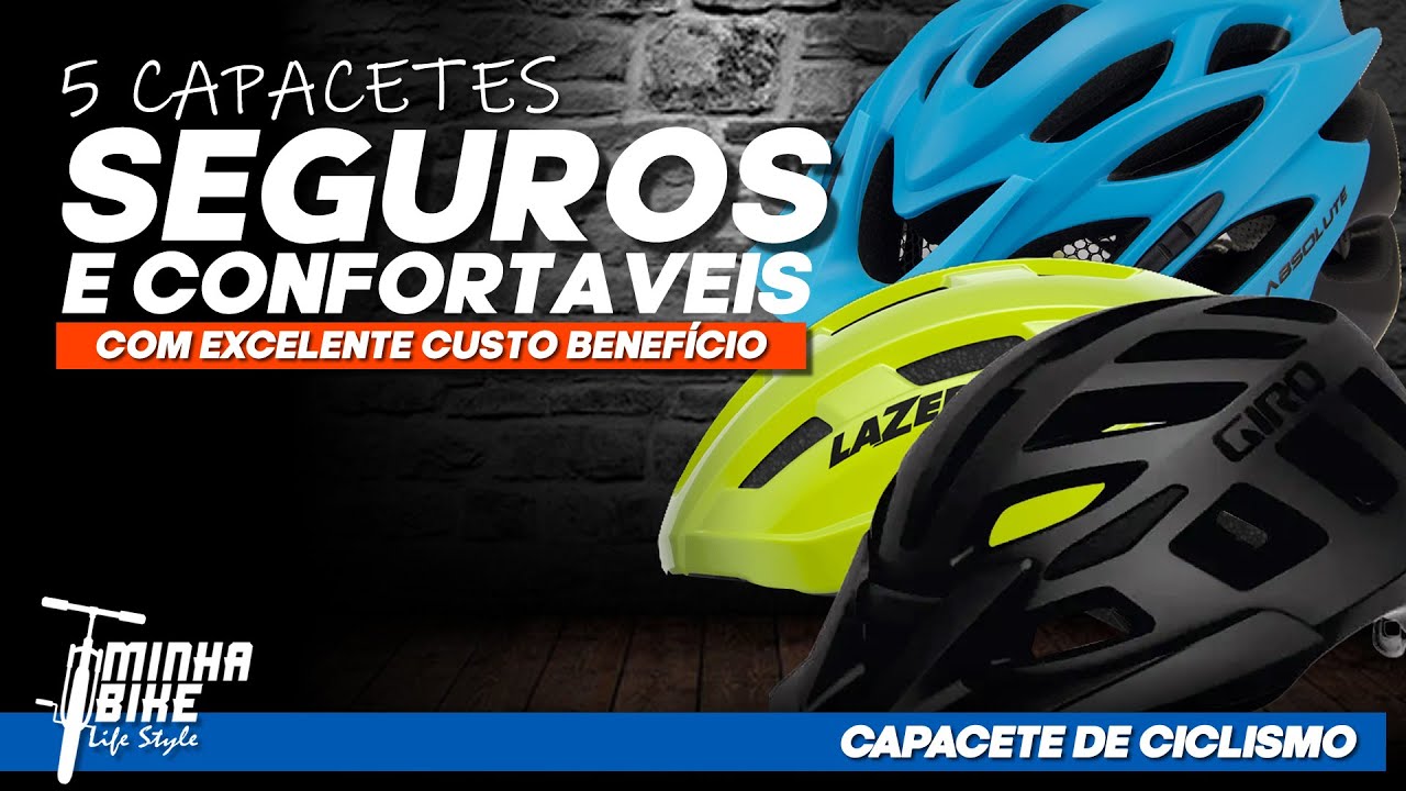 5 CAPACETES DE CICLISMO BONS E BARATOS QUE VALEM A PENA em 2026