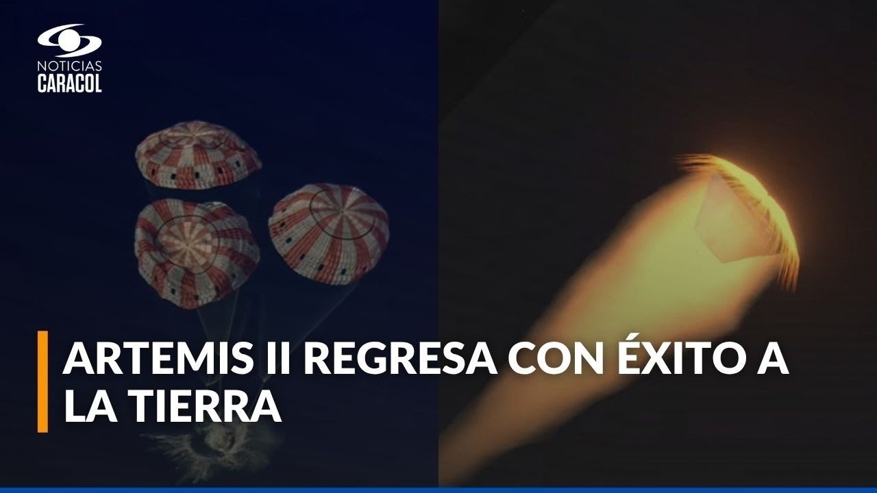 Artemis II EN VIVO: momento exacto del amerizaje de la c&aacute;psula Ori&oacute;n