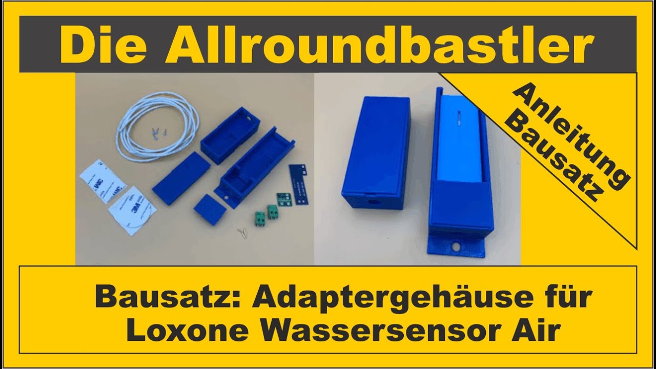 Bausatz: Adapter für Loxone Wassersensor Air