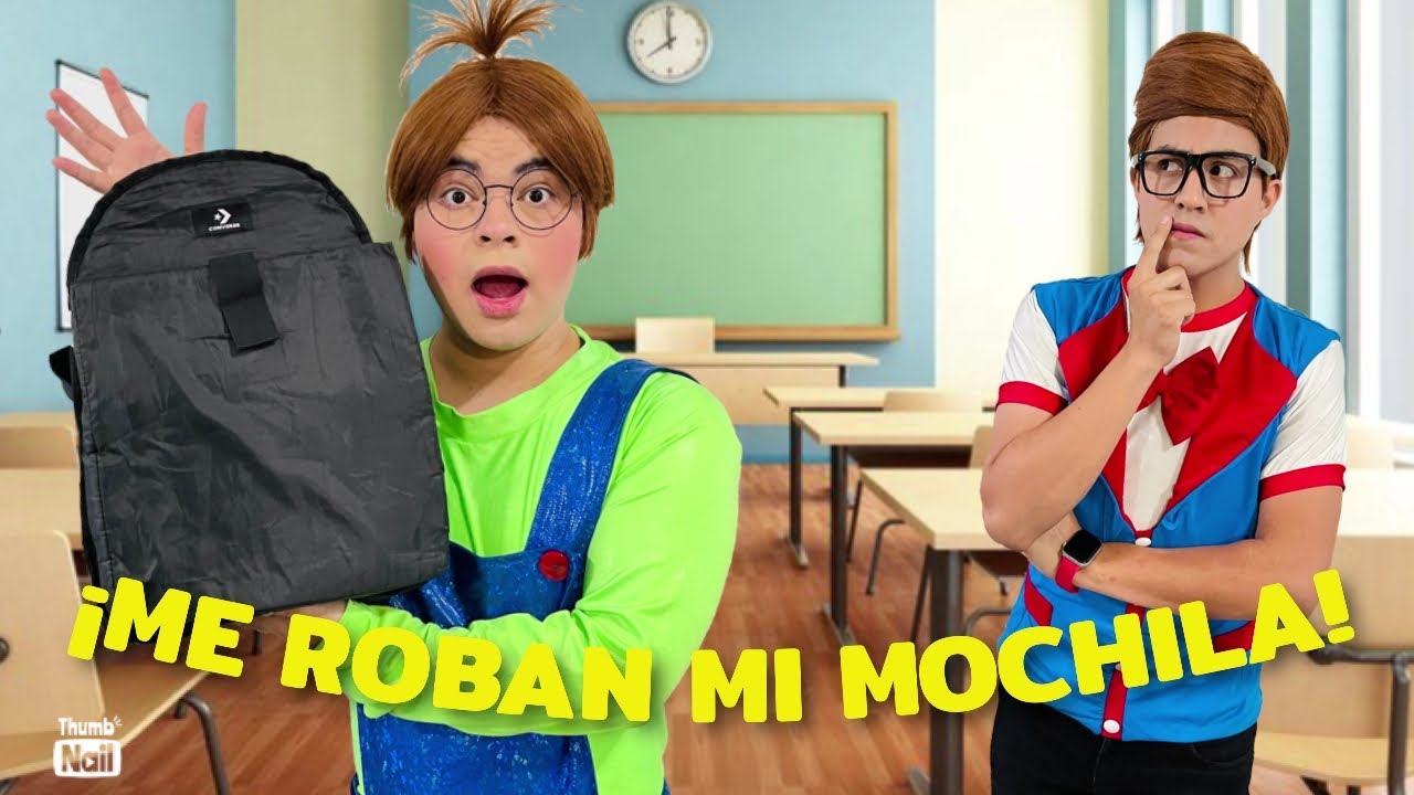 LE ROBAN LA MOCHILA A MEME / ME HACEN LLORAR / BROMA PESADA EN LA ESCUELA