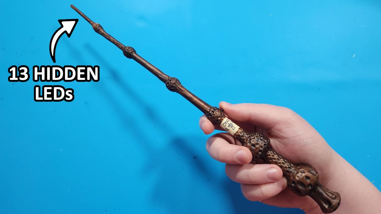 Making a Functional Elder Wand from Harry Potter