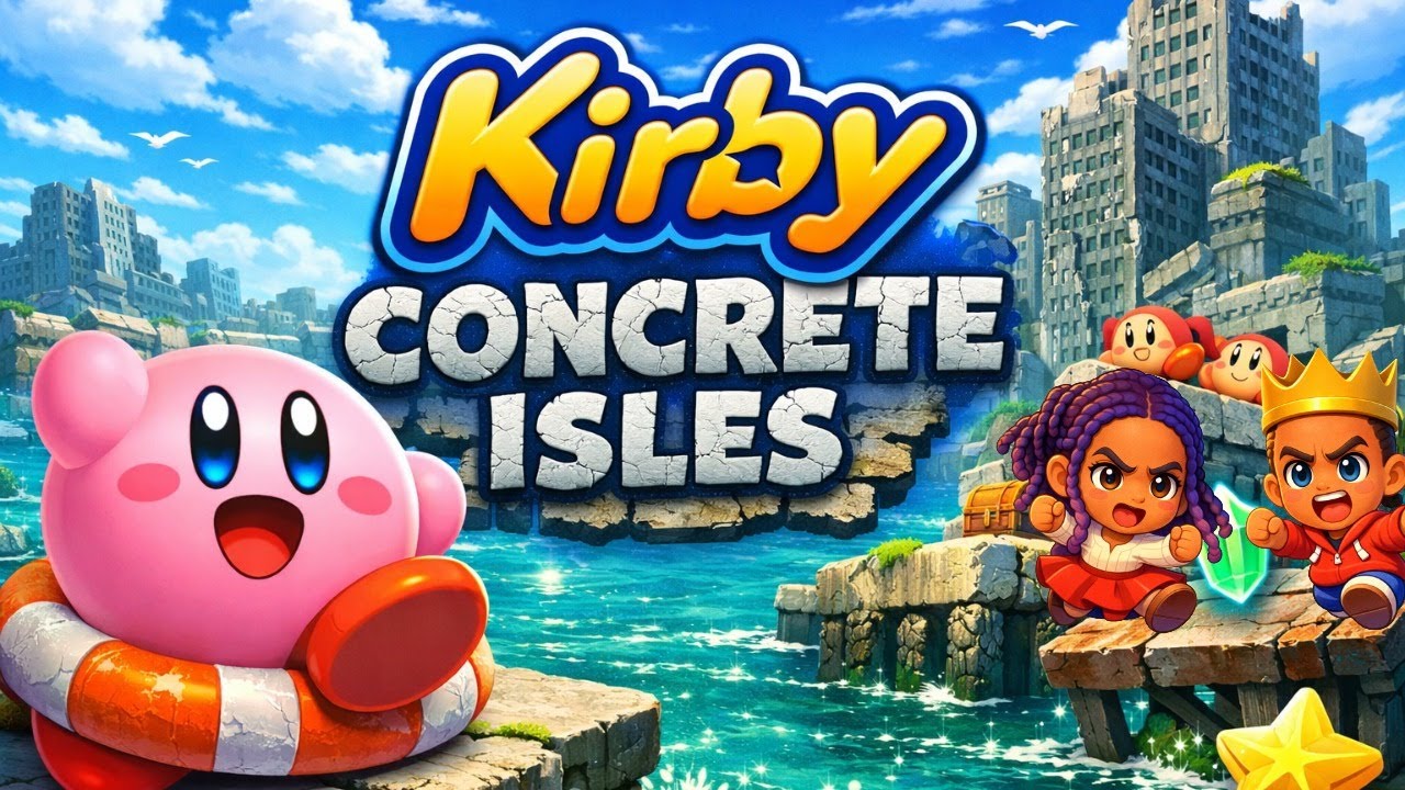 Kirby Concrete Isles Gameplay 🏙️ | Full Nintendo Switch Playthrough