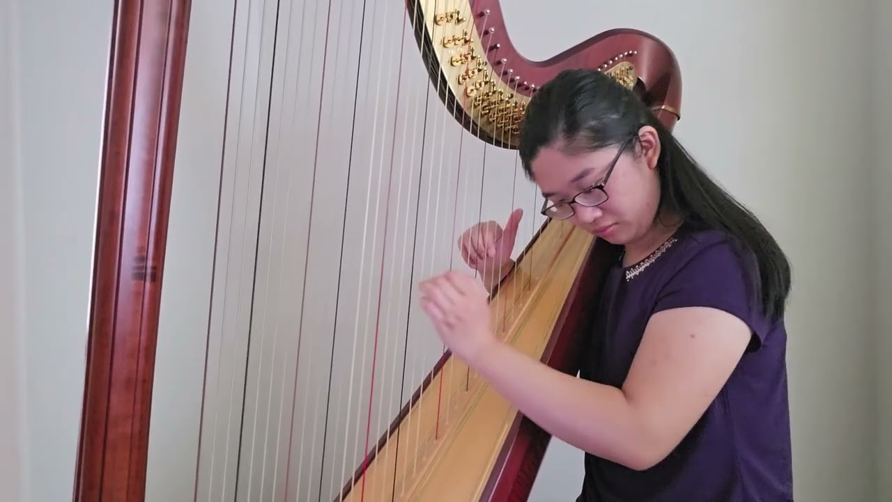 Barbara Pravi~Voilà (harp arrangement)