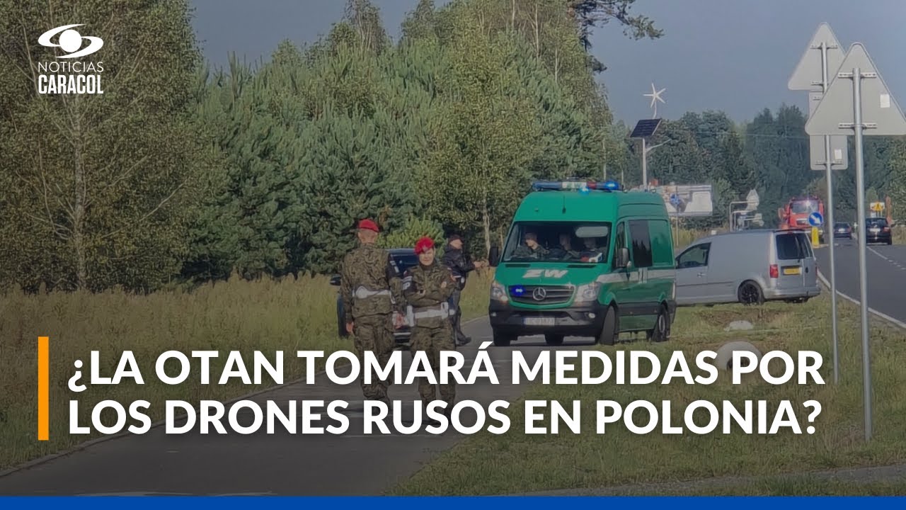 Tensión en Europa por presencia de drones rusos en Polonia: experto habla de posibles medidas