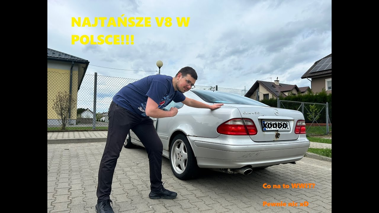 Najtańsze V8 w Polsce?! | Mercedes-Benz CLK 430