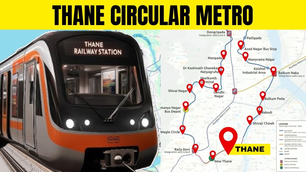 Thane Circular Metro &ndash; A Game Changer for Thane&rsquo;s Future #ThaneCircularMetro #ThaneMetro