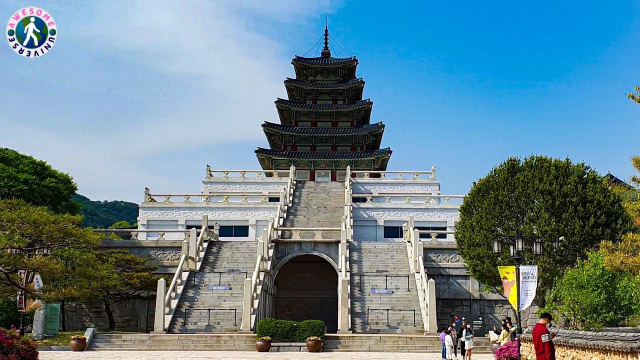 [4K UHD] National Folk Museum of Korea 국립민속박물관 Famous Seoul Travel Attractions