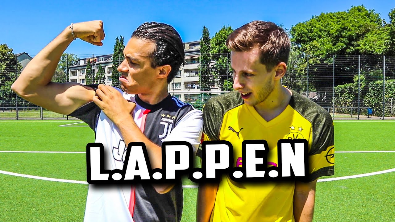 WER IST DER GRÖßTE LAPPEN FUßBALL CHALLENGE | LOCOFLOKI