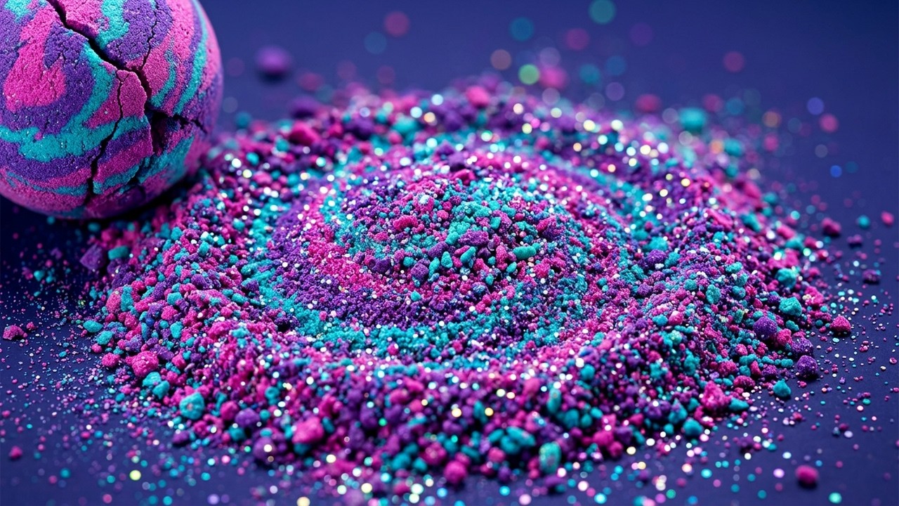 Pink Glitter Soap Crushing ASMR | Super Crunchy & Satisfying#claycracking #starch#asm#foamboxes