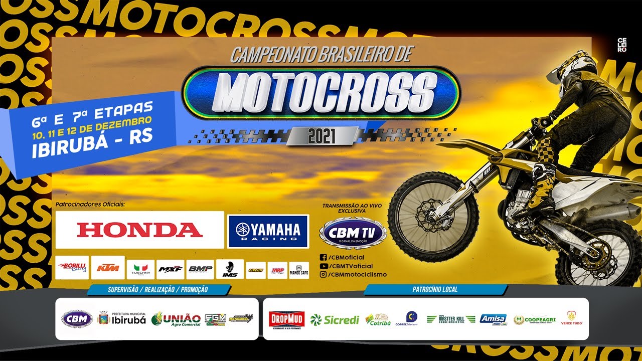 Campeonato Brasileiro de Motocross 2021 - 7ª etapa - Domingo