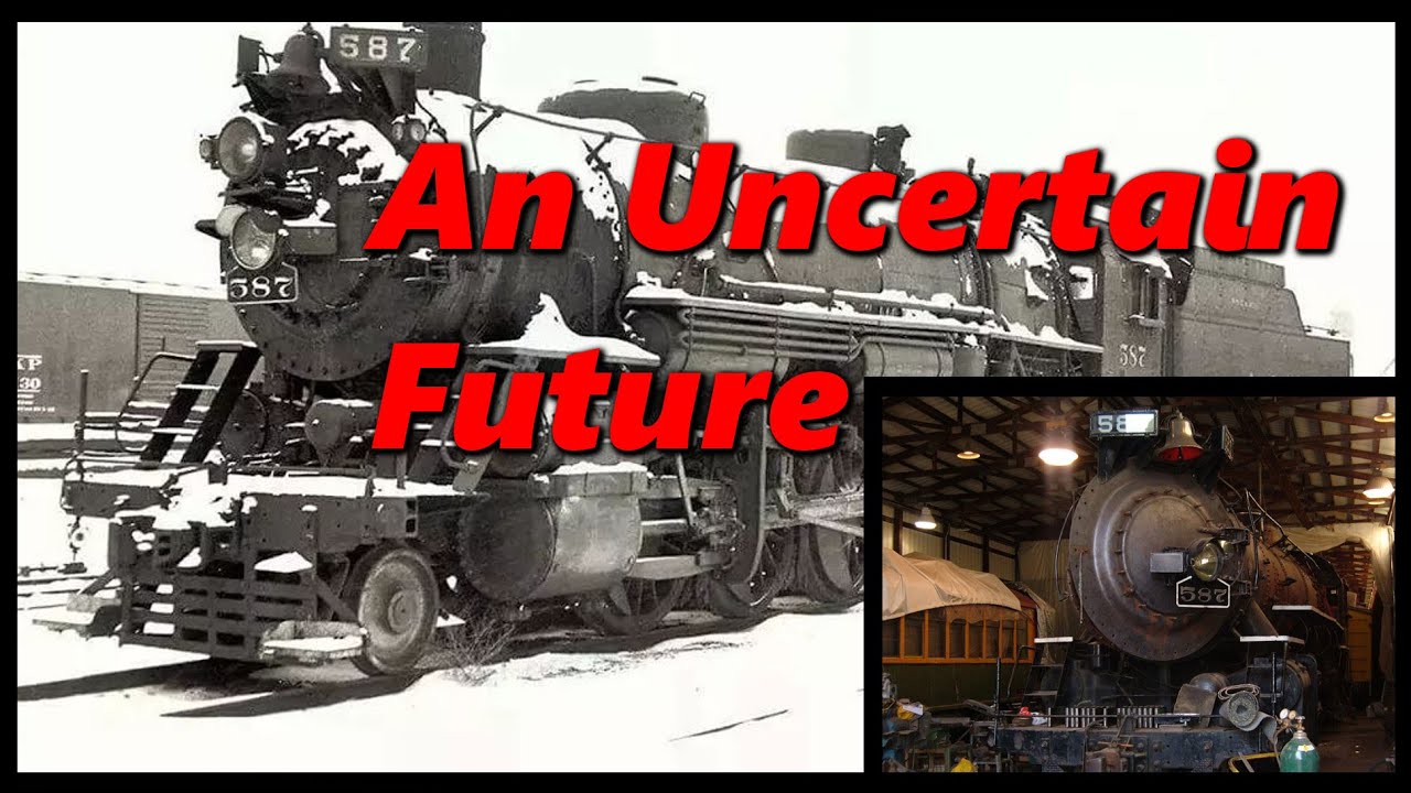 The Locomotive Trapped in Limbo | Nickel Plate Road 587 | History in the Dark