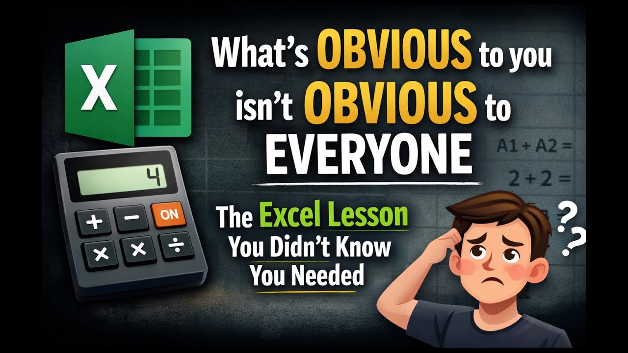 Microsoft Excel as a Calculator!