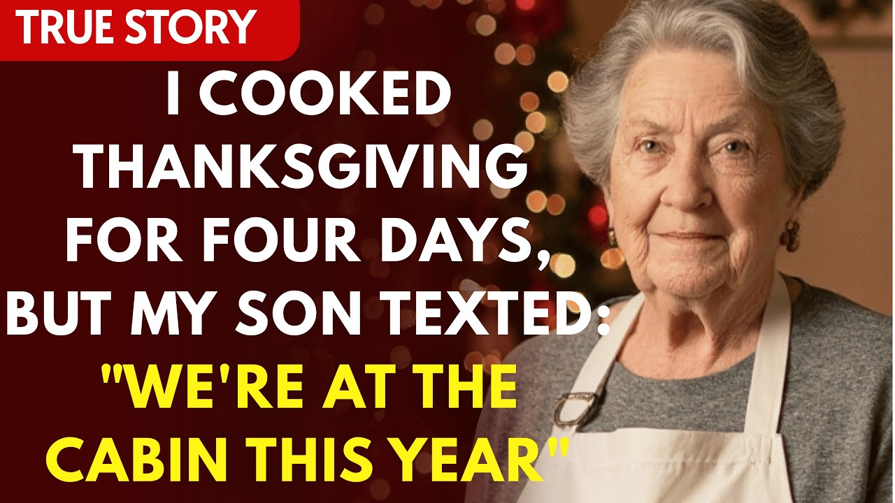 I Cooked Thanksgiving For Four Days, But My Son Texted: 
