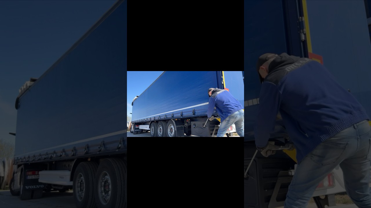 Satisfying Trailer Closing 🚛 | Truck ASMR