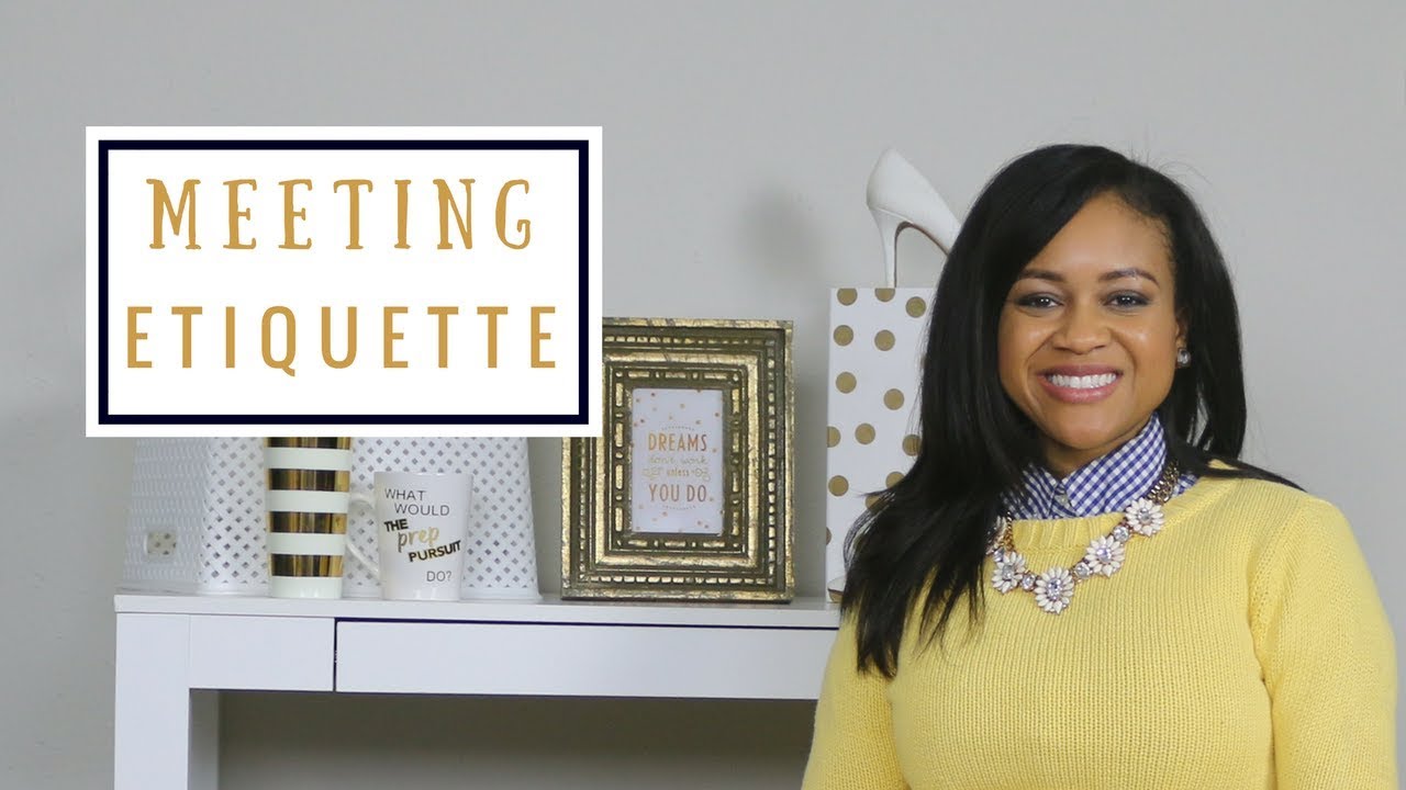 Business Meeting Etiquette | Business Etiquette