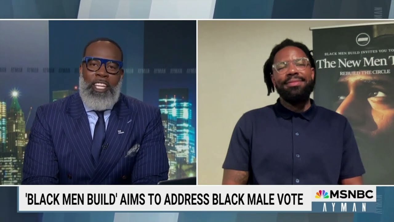 Black Men Build Co-Director Phil Agnew on MSNBC to Discuss The New Men Tour