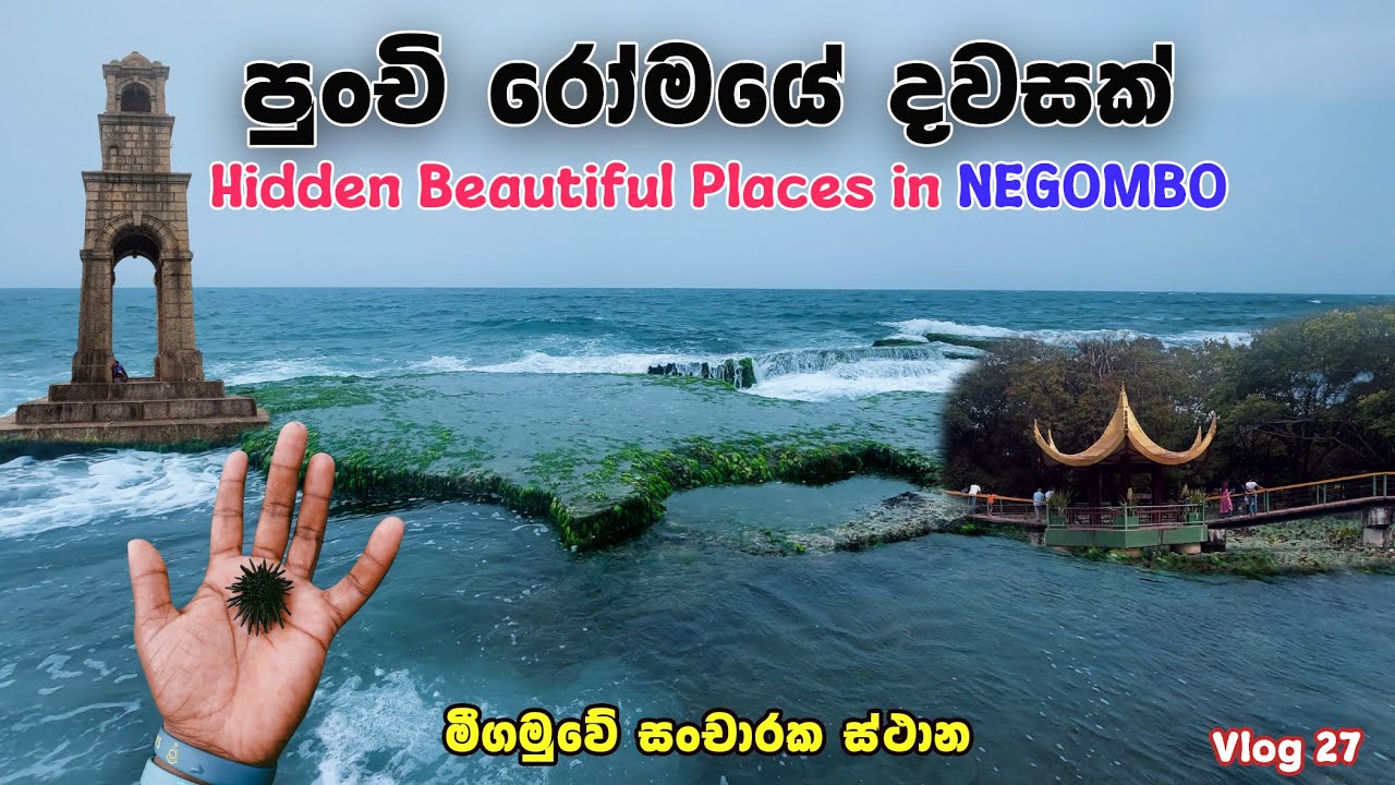 Travel Places in Negombo | පුංචි රෝමයේ දවසක් | මීගමුවේ සංචාරක ස්ථාන #negombo #srilanka | 4K