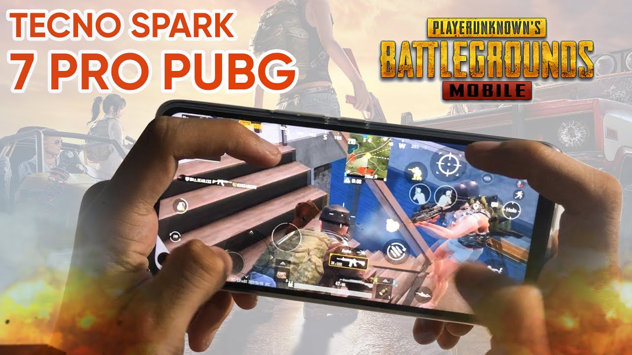 Tecno Spark 7 Pro PUBG Test | Tecno Spark 7 Pro PUBG Graphics