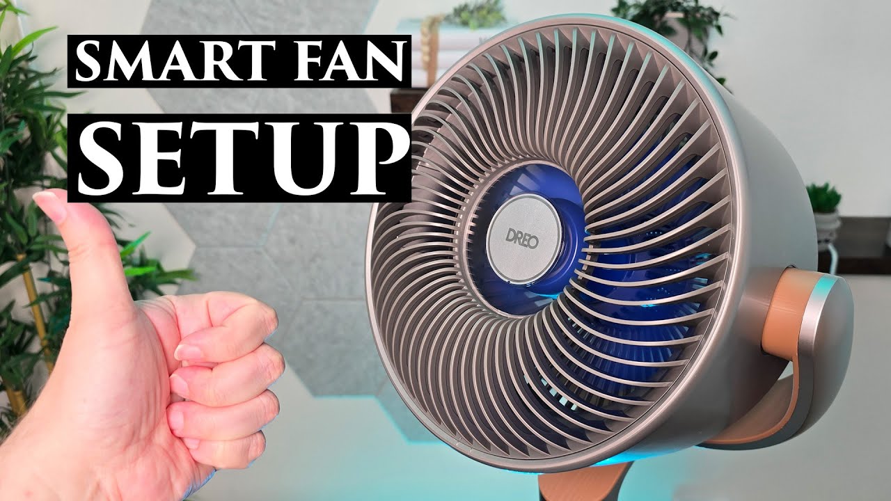 DREO PolyFan 502S Setup & App Guide - Smart Pedestal Fan Walkthrough