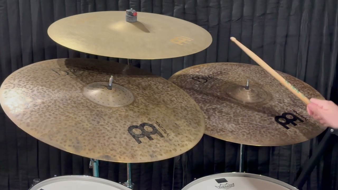 Meinl Big Apple Dark Ride vs. Big Apple Dark Tradition Light Ride
