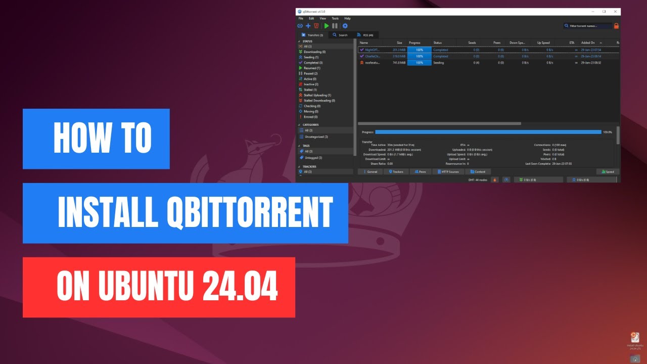 Как установить qBittorrent в Ubuntu 24.04