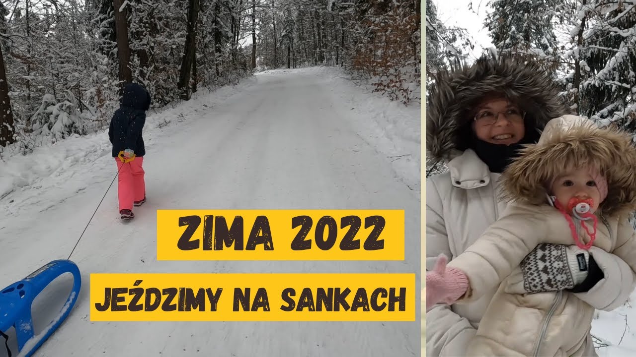 VLOG : Zima 2022 | Jeździmy na sankach