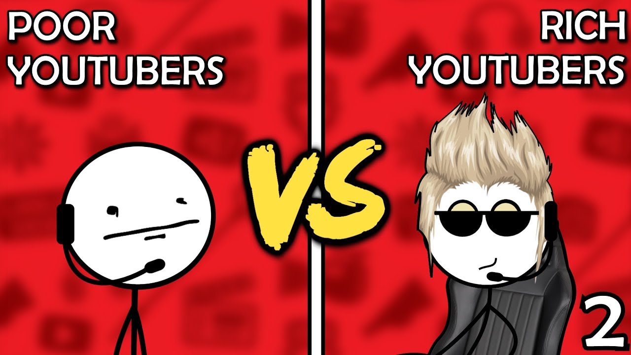 Poor YouTubers VS Rich YouTubers (Here We Go Again)