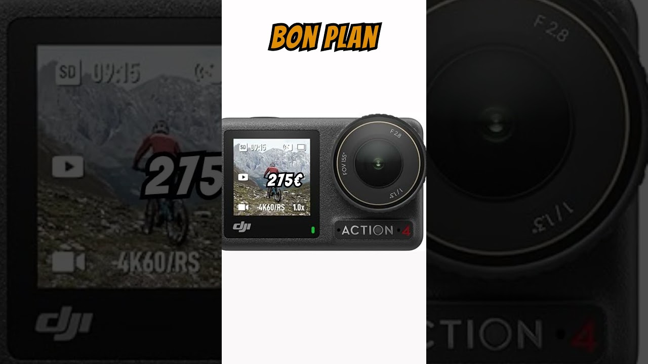 camera action étanche dji action 4 