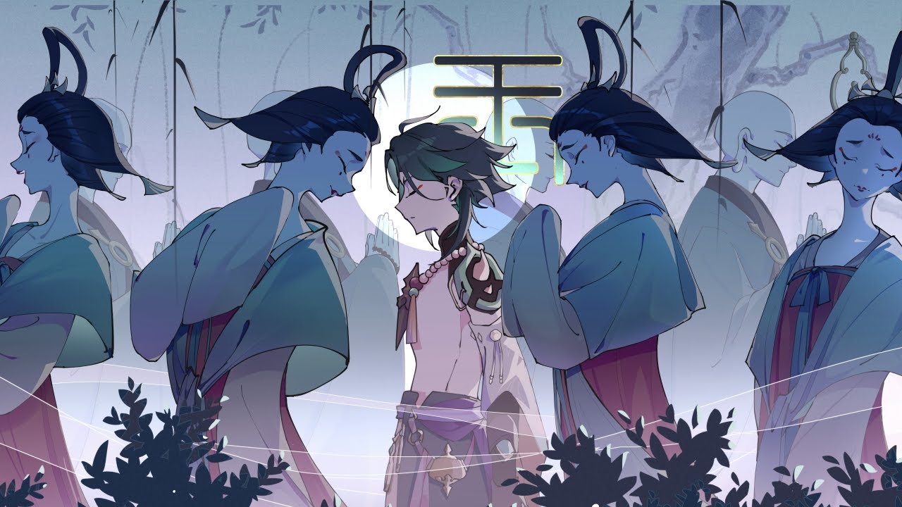 Xiao& Red Xiao- &ldquo;A King's Imperfection, A Jade's Completion&rdquo;|MiHoyo New Year Party 2025