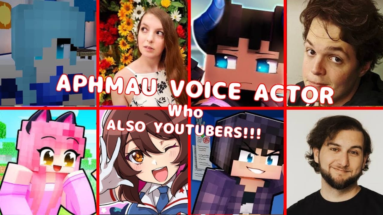 Every Aphmau Voice Actor Who Also YouTubers!!