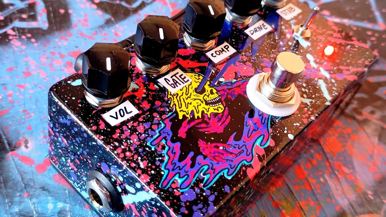 Green skull fuzz factory fat mod by ME PDLS 