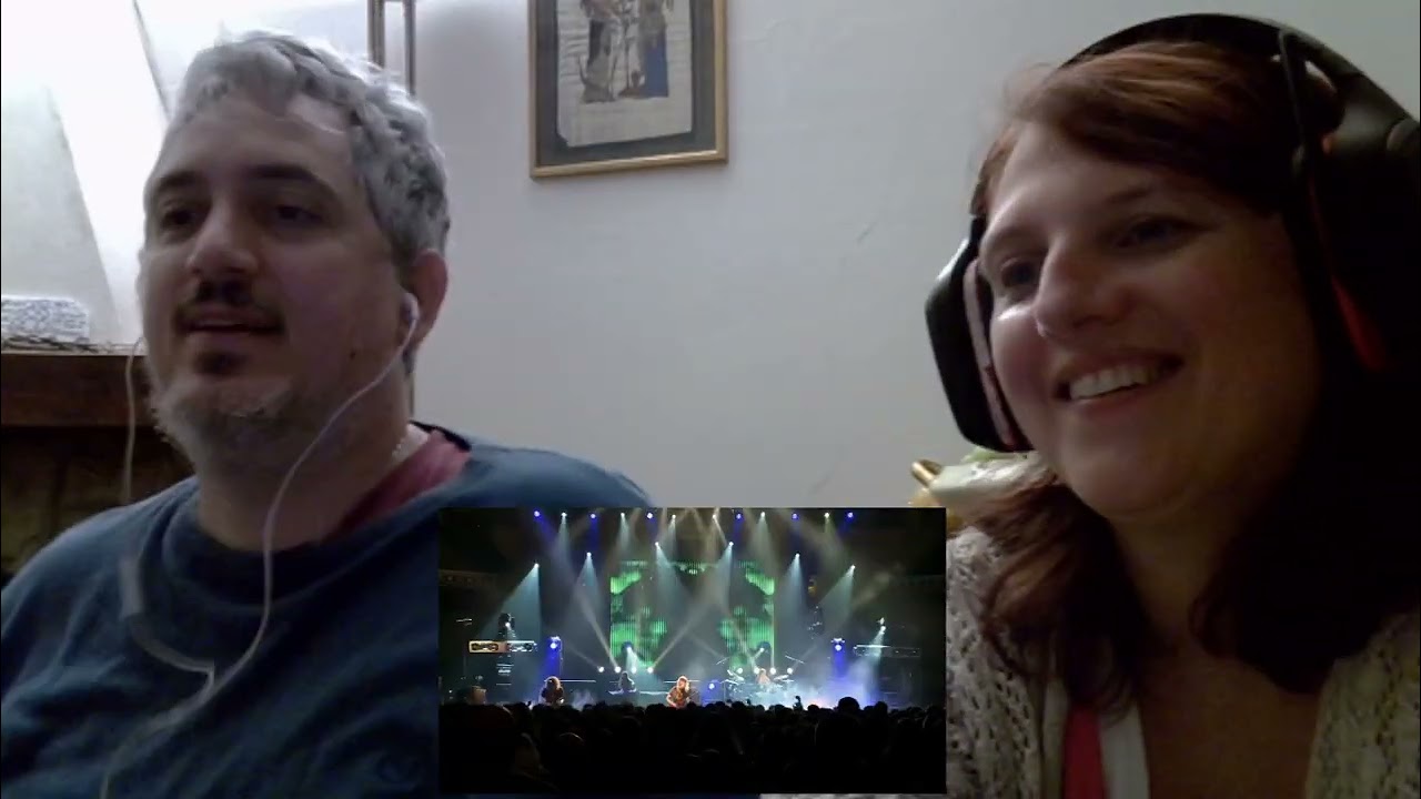 Opeth Blackwater Park (Live) REACTION - Punk Rock Head italian musician Giacomo James and friend -