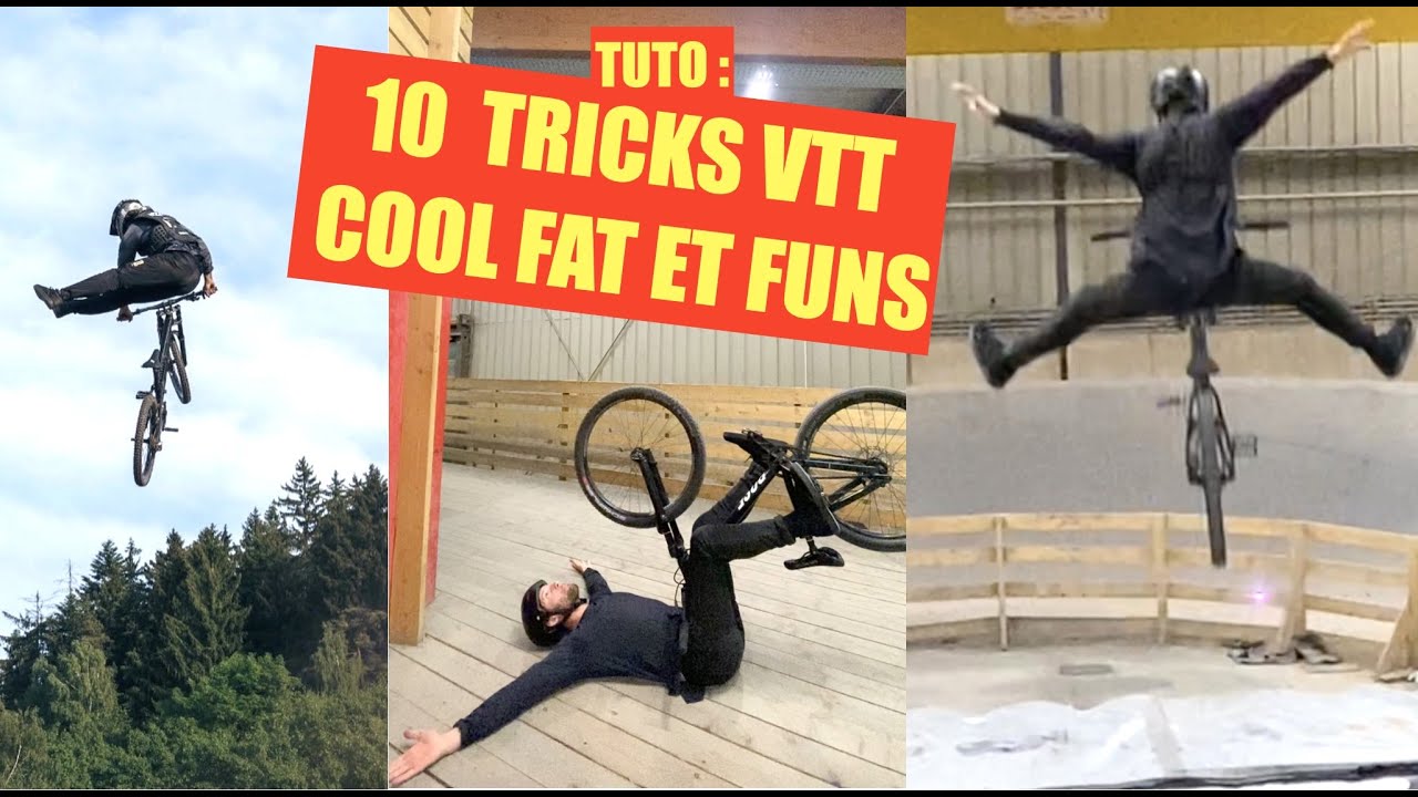 TUTO 10 TRICKS VTT FACILES !