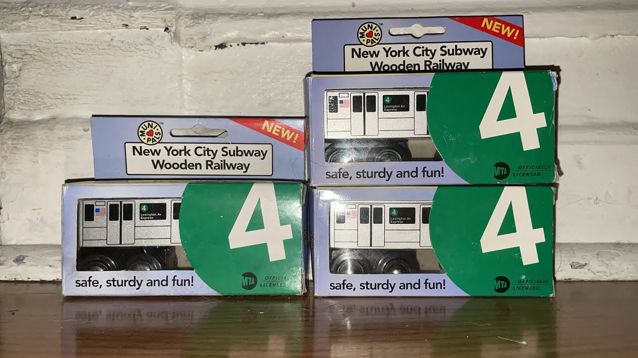 Munipals 2008 R142A And R62 4 Trains Unboxing. Christmas and 1k subscriber Special!