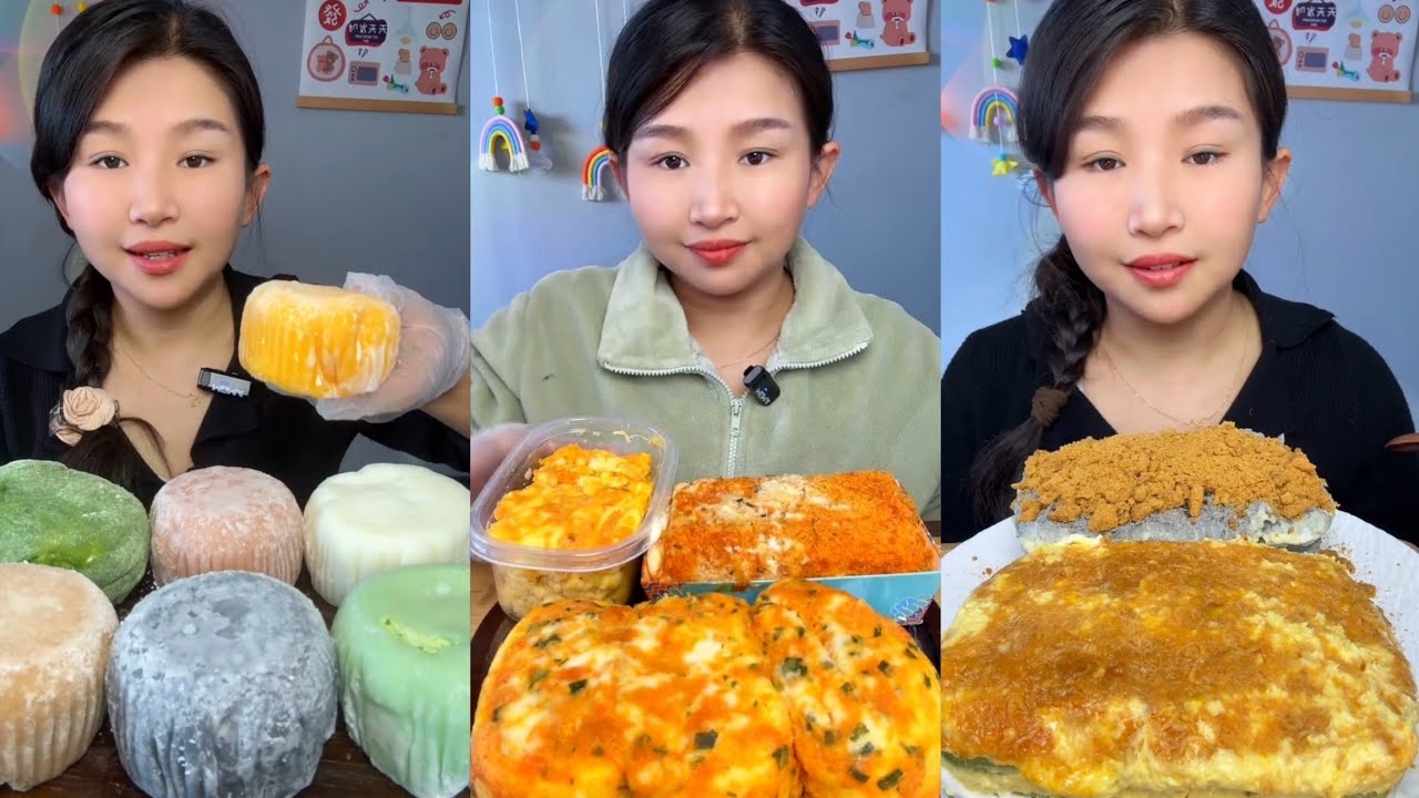 Asmr Challenge Cake 🍰Dessert 🎂 Chocolate 🍫 Tiramisu cheesecake Mochi#cake #tiramisu #dessert #creamy